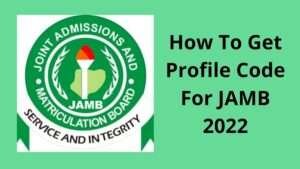 How to Generate JAMB Profile Code via USSD