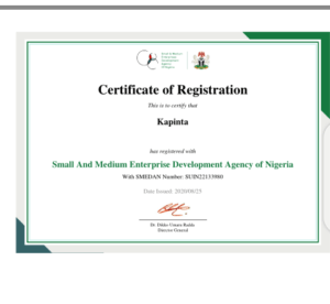 How To Get A SMEDAN Certificate
