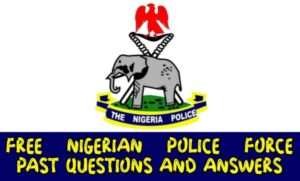Nigeria Police Past Questions and Answers