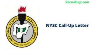 How To Print NYSC Call Up Letter