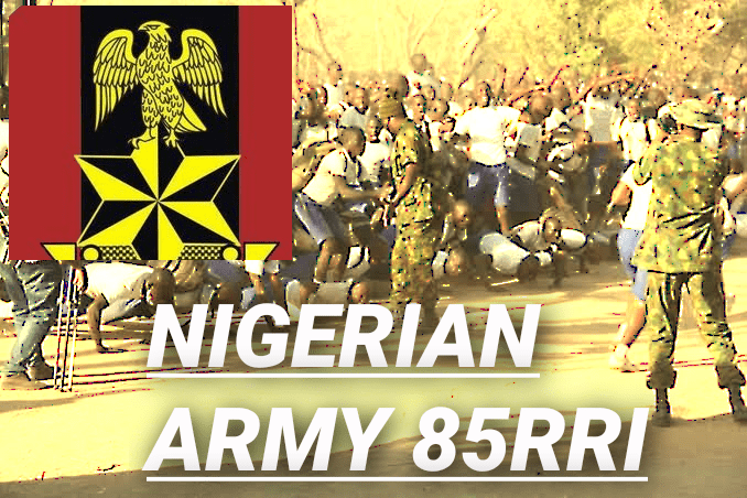 Nigerian Army 85RRI Recruitment Form Portal